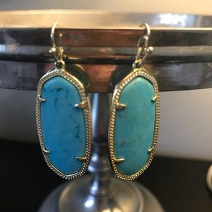 Turquoise Kendra Scott Elle Earrings